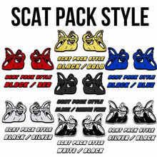 Premium Acrylic Scat Pack Logo Fender Emblem