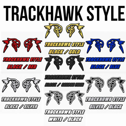 Premium Acrylic Trackhawk Fender Emblem