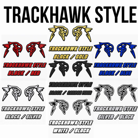 Premium Acrylic Trackhawk Fender Emblem