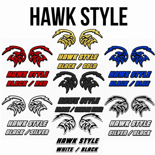 Premium Acrylic Hawk Fender Emblem