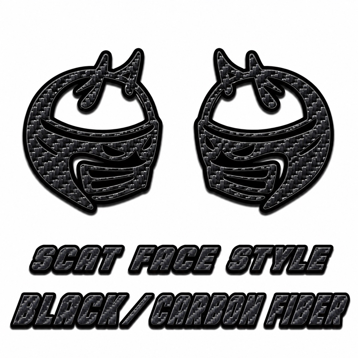Premium Acrylic Scat Pack Face Fender Emblem