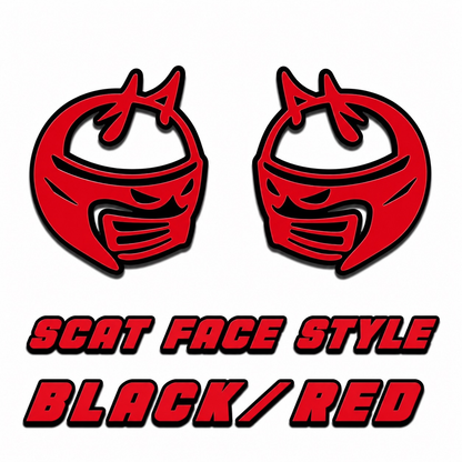 Premium Acrylic Scat Pack Face Fender Emblem
