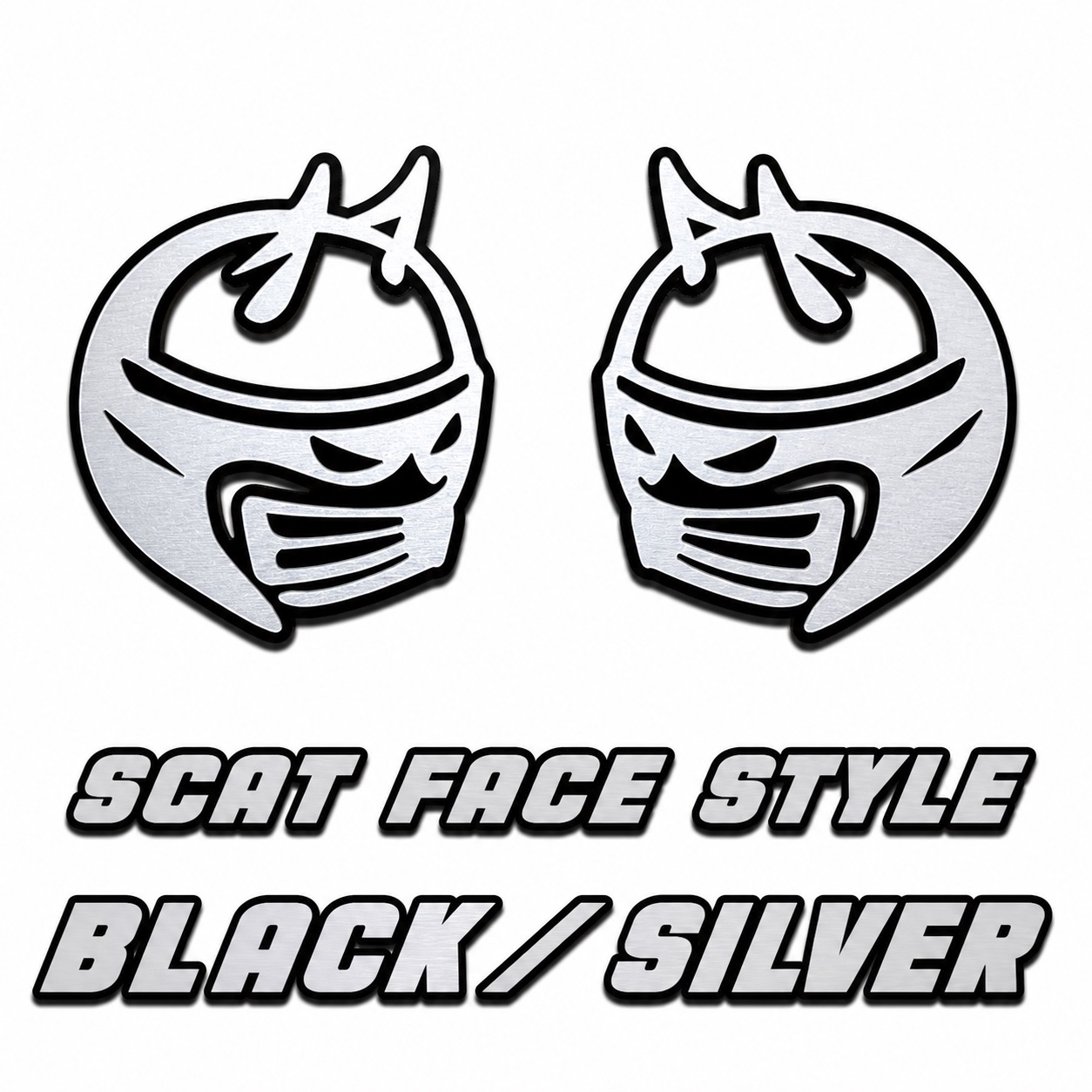 Premium Acrylic Scat Pack Face Fender Emblem