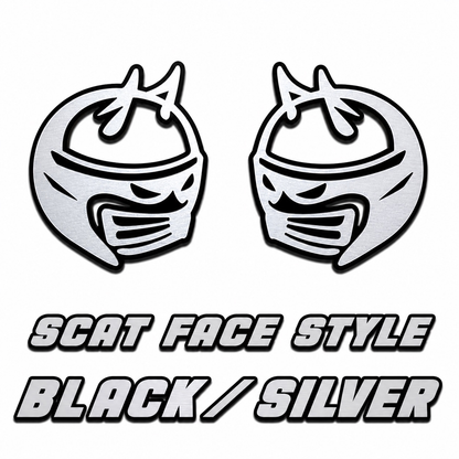 Premium Acrylic Scat Pack Face Fender Emblem