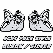 Premium Acrylic Scat Pack Logo Fender Emblem