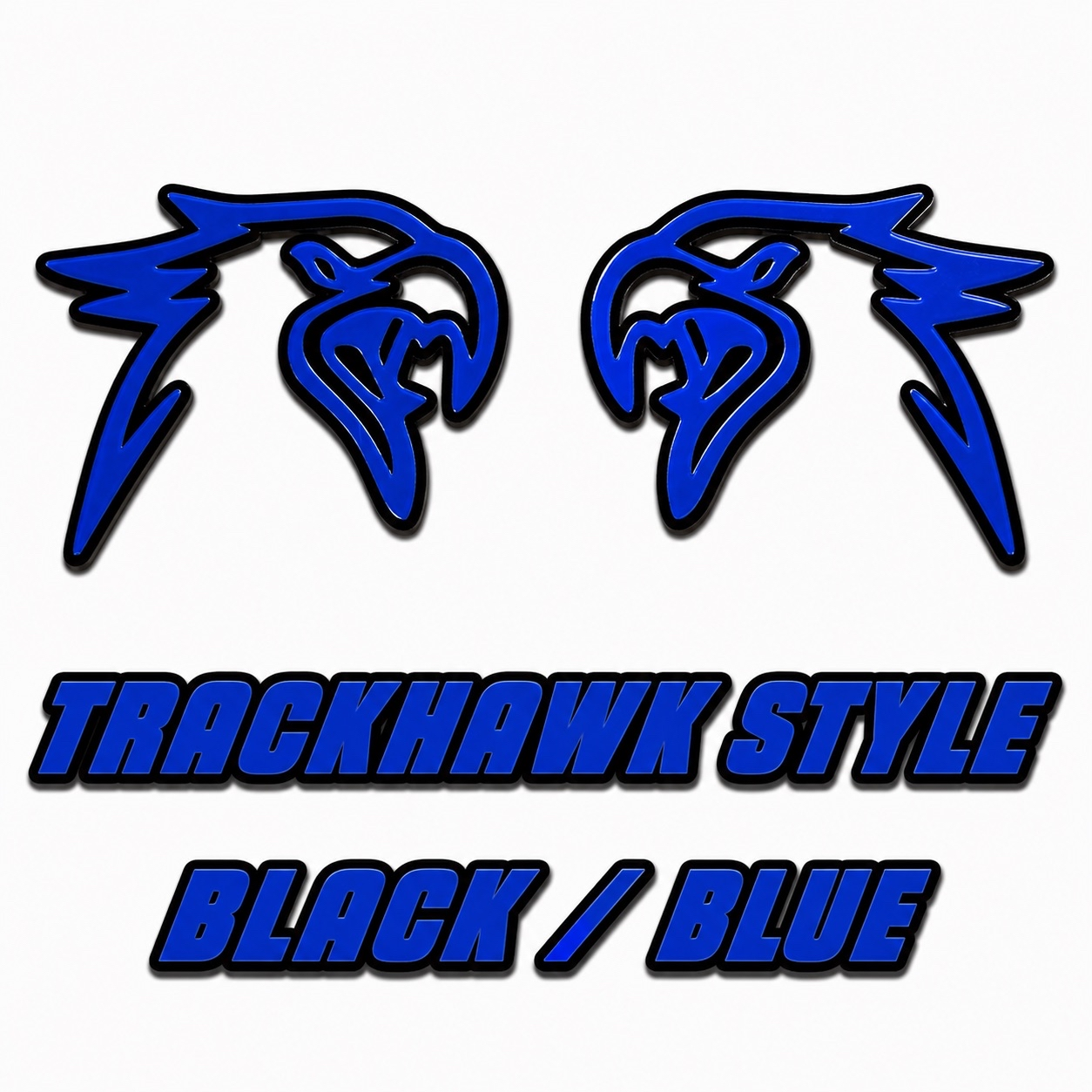 Premium Acrylic Trackhawk Fender Emblem