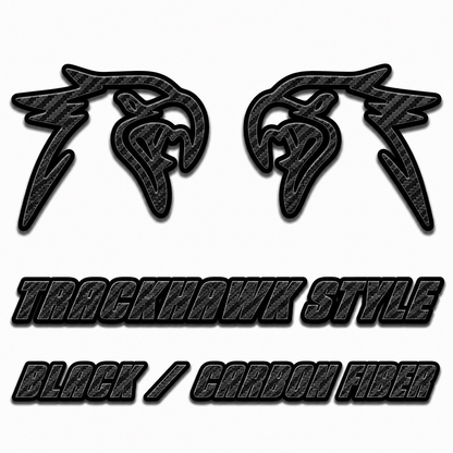 Premium Acrylic Trackhawk Fender Emblem