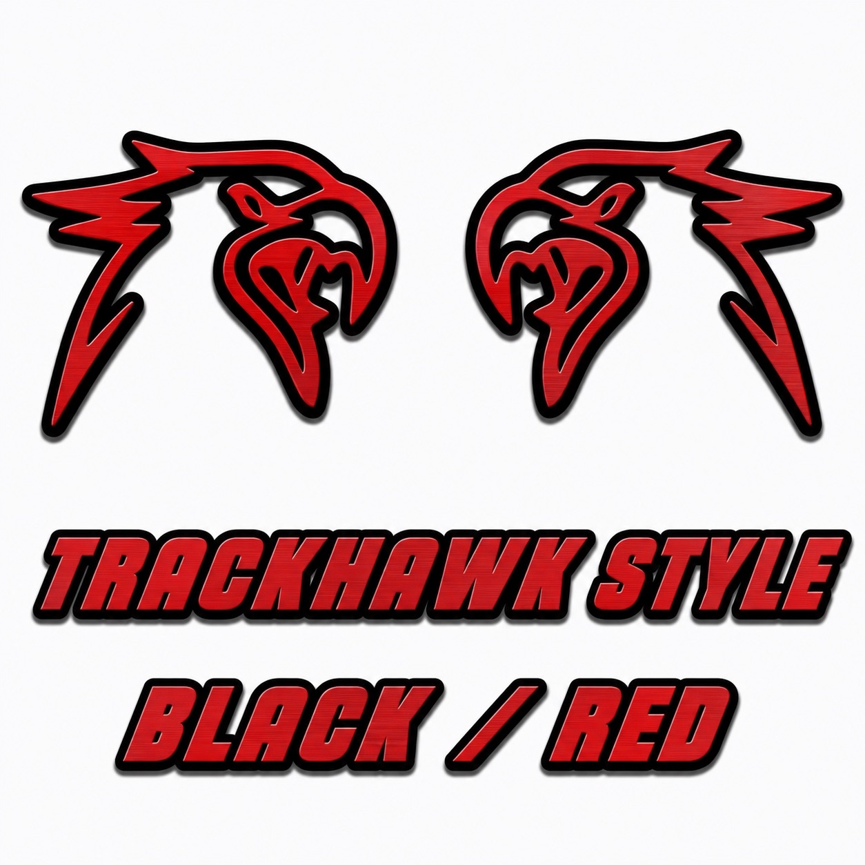 Premium Acrylic Trackhawk Fender Emblem