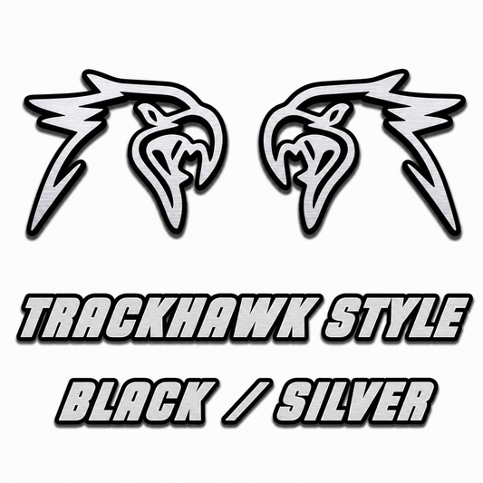 Premium Acrylic Trackhawk Fender Emblem