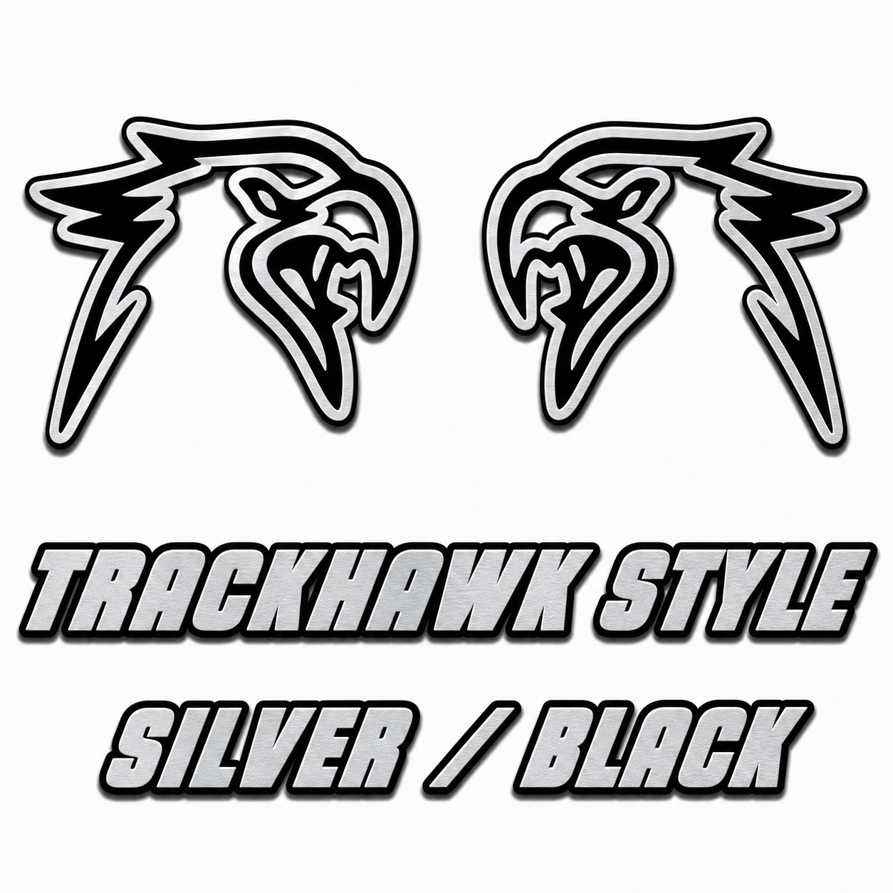 Premium Acrylic Trackhawk Fender Emblem