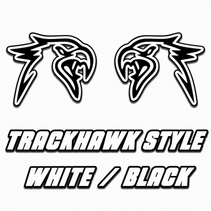 Premium Acrylic Trackhawk Fender Emblem
